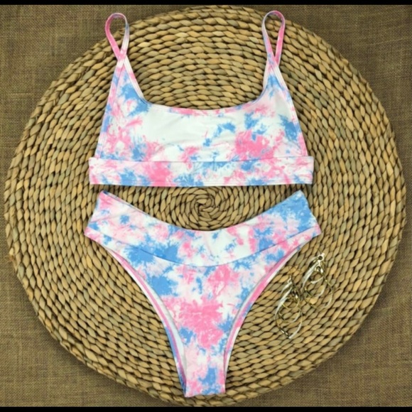 For six_eight_only NWT 🍭cotton candy bikini - Picture 5 of 7